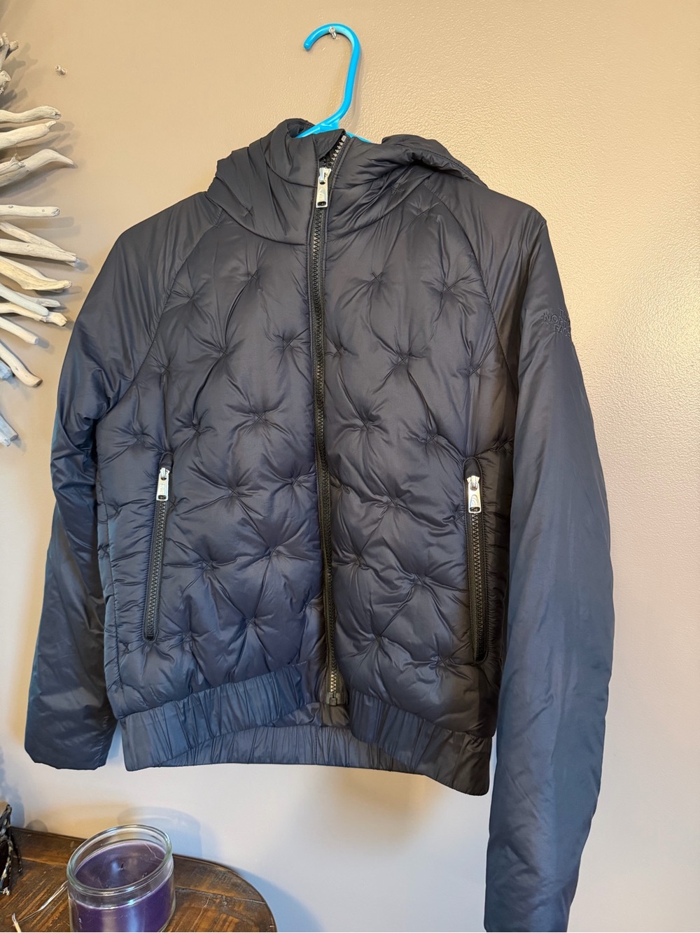 Girls North Face Puffer Jacket